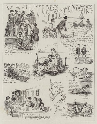 Yachting Jottings av Edward Morant Cox